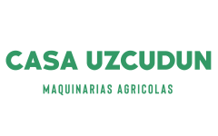 logo de la empresa de comercialización y reparación de maquinarias agrícolas Casa Uzcudun Tres Arroyos