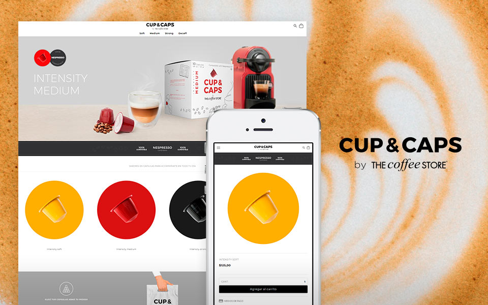Cliente Cup and Caps tienda online
