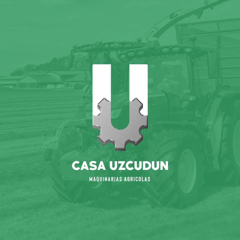 Portada del proyecto de Diseño de Identidad Corporativa y Branding: Casa Uzcudun, Maquinarias Agrícolas.