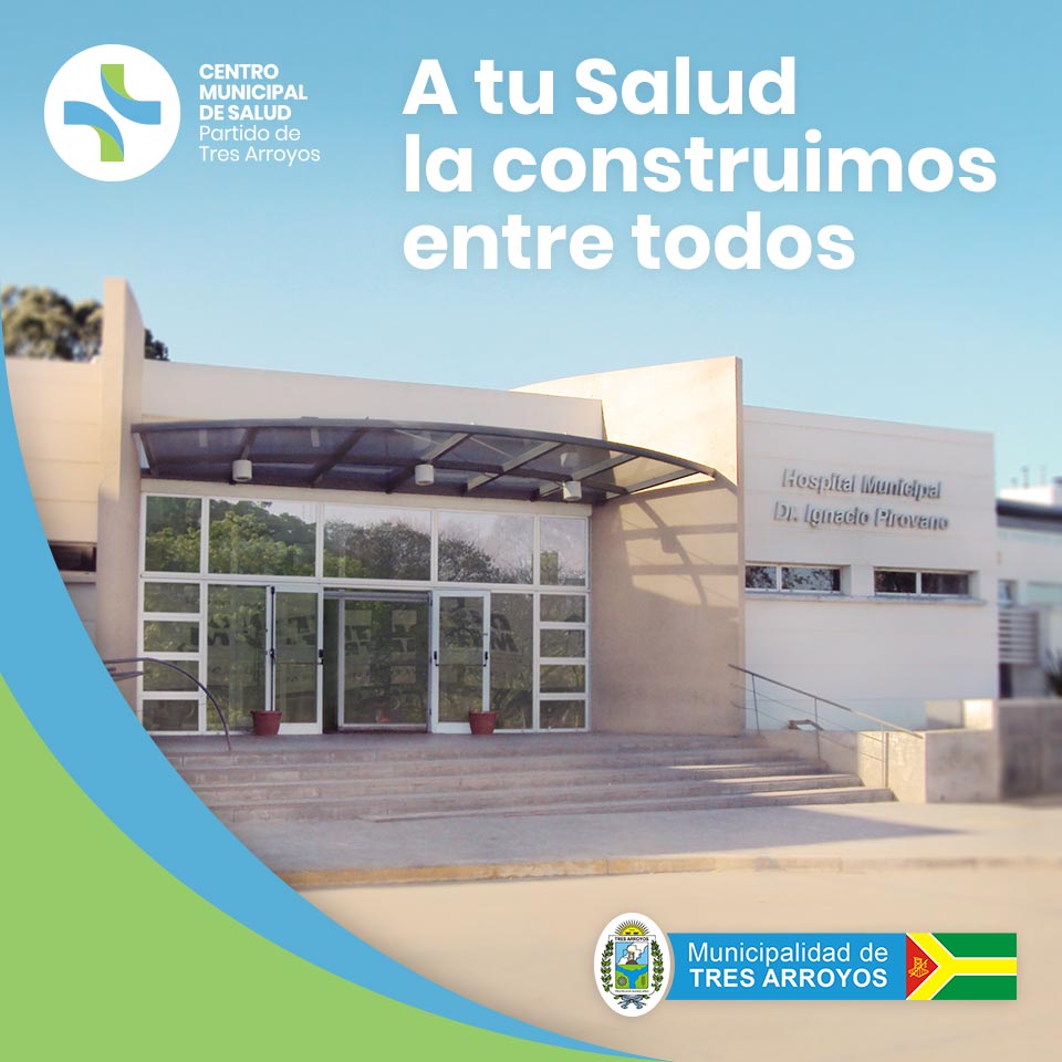 diseño gráfico para evento corporativo organizado por el Centro de Salud partido de Tres Arroyos